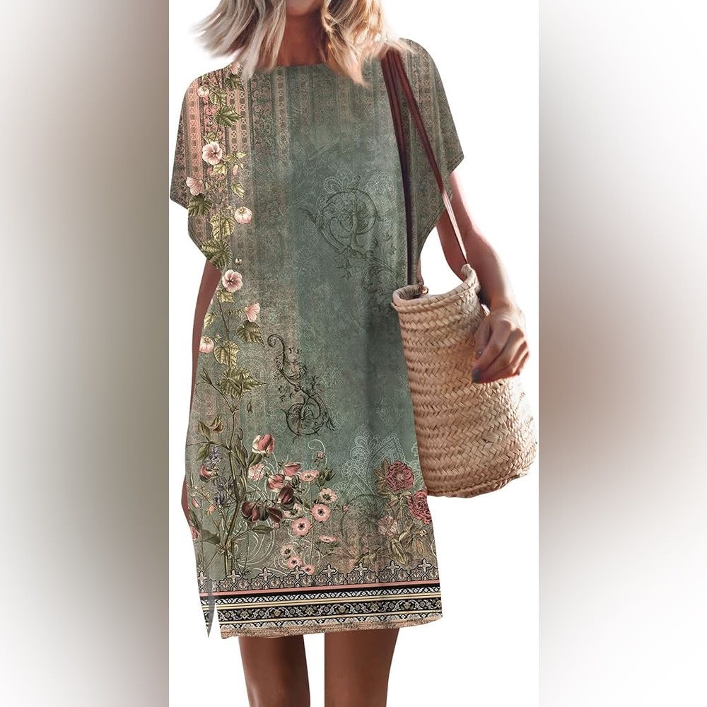 Mini Dress Green